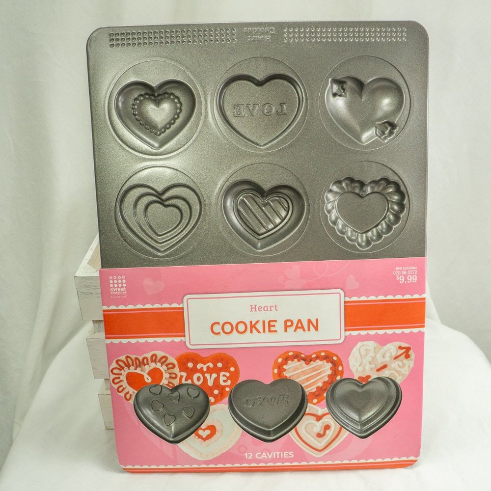 Heart Shaped Cookie Pan